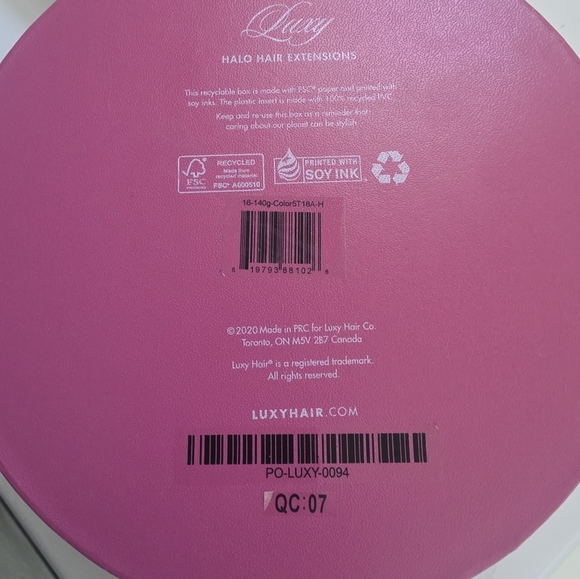 Luxy Brown Ash Blond 16 Inch Halo - Picture 4 of 5